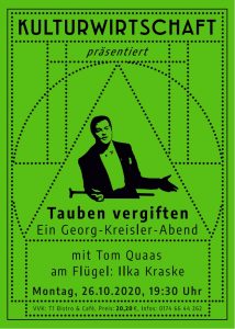 Abgesagt! Tauben Vergiften @ Kulturwirtschaft Dresden